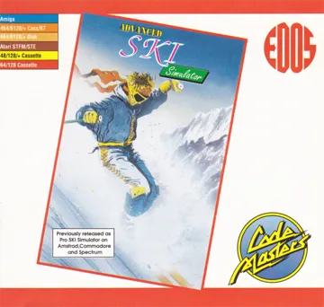 Professional Ski Simulator (UK) (1987) (Trainer) box cover front